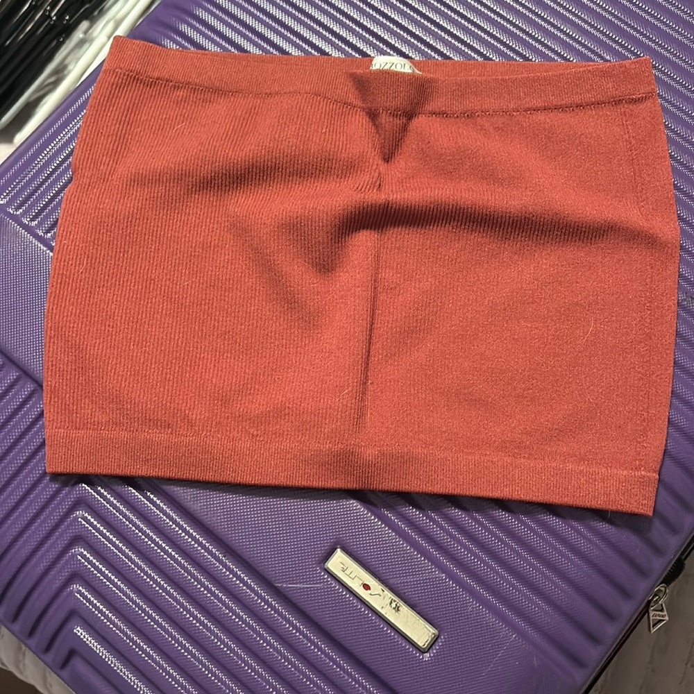 Burnt orange tube top